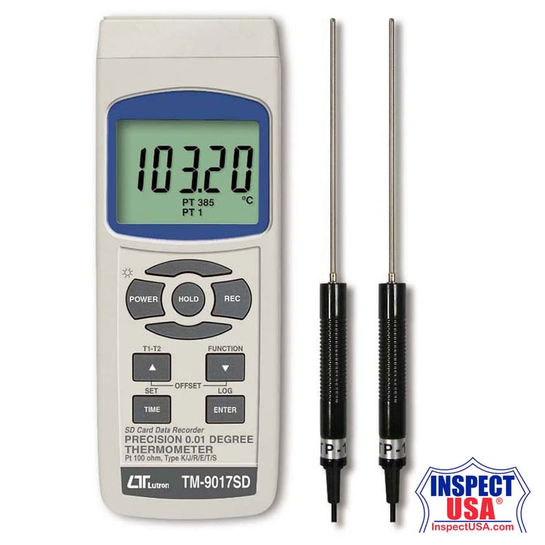Lutron Precision Thermometer (TM-9017SD) Datalogger