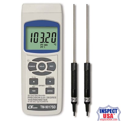 Lutron Precision Thermometer (TM-9017SD) Datalogger