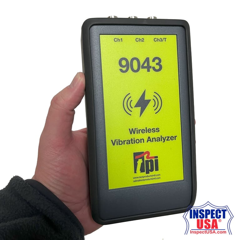 TPI ULTRA III 3 Channel Vibration Analyzer/2 Plane Balancer (9043K2)
