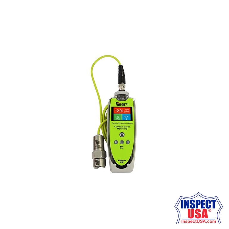 TPI Smart Vibration Meter BNC Cable Accelerometer with Magnet (TP-9071)