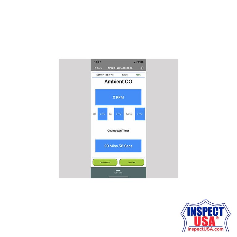 TPI Carbon Monoxide Meter (SP700)