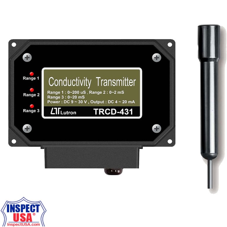 Lutron Conductivity Transmitter ATC (TRCD-431) with Probe