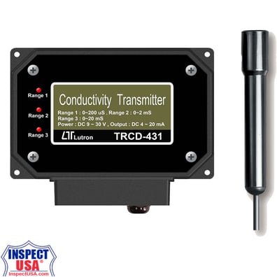 Lutron Conductivity Transmitter ATC (TRCD-431) with Probe