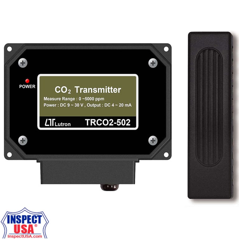 Lutron Carbon Dioxide Transmitter ATC (TRCO2-502) with Probe