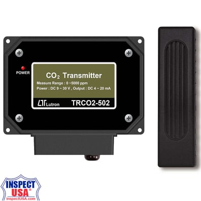 Lutron Carbon Dioxide Transmitter ATC (TRCO2-502) with Probe