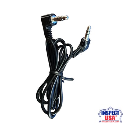 RS232 Cable 3.5mm to 3.5mm (UPCB-33) 3 Pole Interface Cable Right Angle