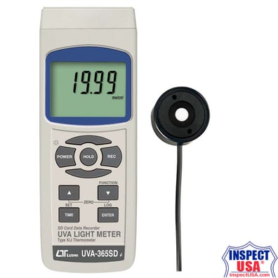 UVA Ultra-Violet Light Meter (UVA-365SD) DataLogging