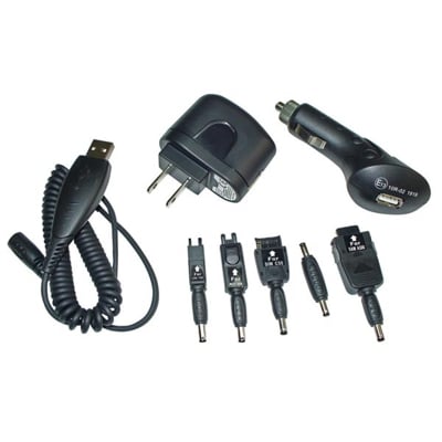 HQ Power Converter 3 in 1 USB Charger Set (PSSMV11U)