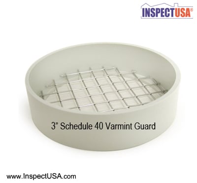 Pipe & Varmint Guard 3" Schedule 40 (76041-1) Stainless Steel Wire
