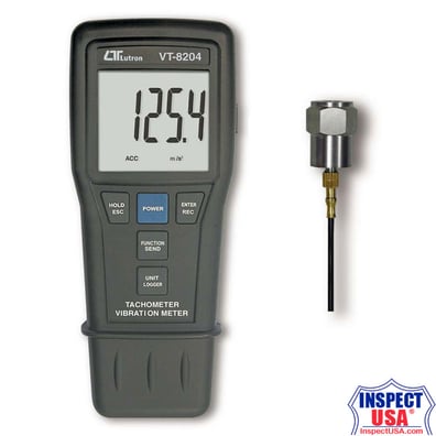 Lutron VT-8204 Vibration Meter / Photo and Contact Tachometer