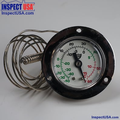 Refrigeration Vapor Tension Thermometer (VT60H) -40° to 60°F