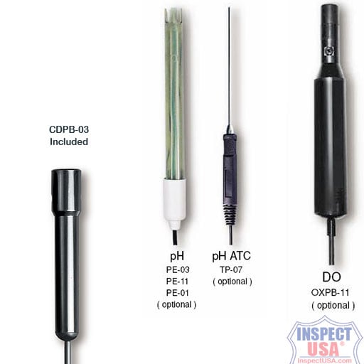 Lutron WA2017SD Data Logging Water Analysis Meter Kit Inspect USA