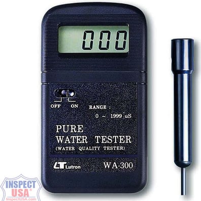Conductivity Meter 0-1999 microSiemens (WA-300) Water Quality
