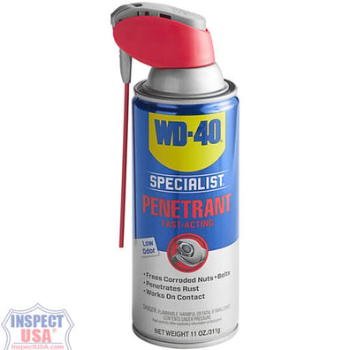 WD-40 Specialist Penetrant (WD-30000) 11oz Dual Spray & Straw