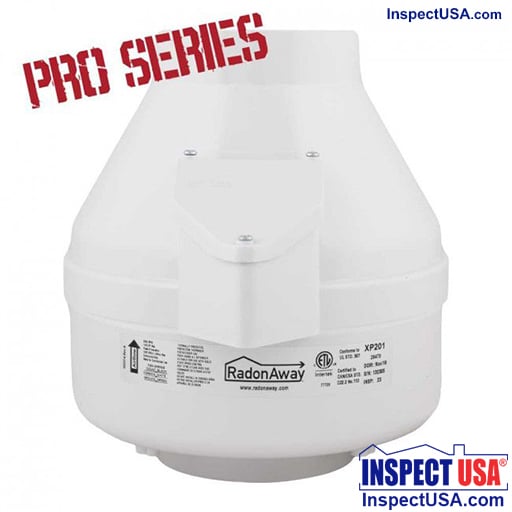 RadonAway Pro-Series 4" Radon Mitigation Fan (XP201) 5Year Warranty