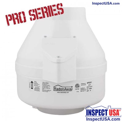 RadonAway Pro-Series 4" Radon Mitigation Fan (XP201) 5Year Warranty