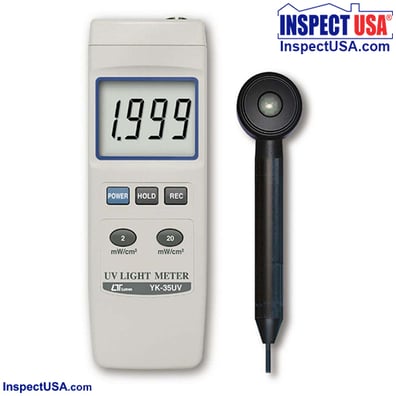 UVA UVB Ultra-Violet Light Meter (YK-35UV) with Remote Probe