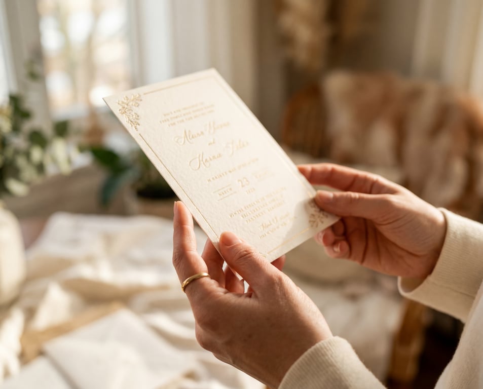 Wedding invitations