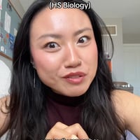 Instagram post by @wendylikestostudy: do you actually remember anything from high school??? biology edition. how many did you ge