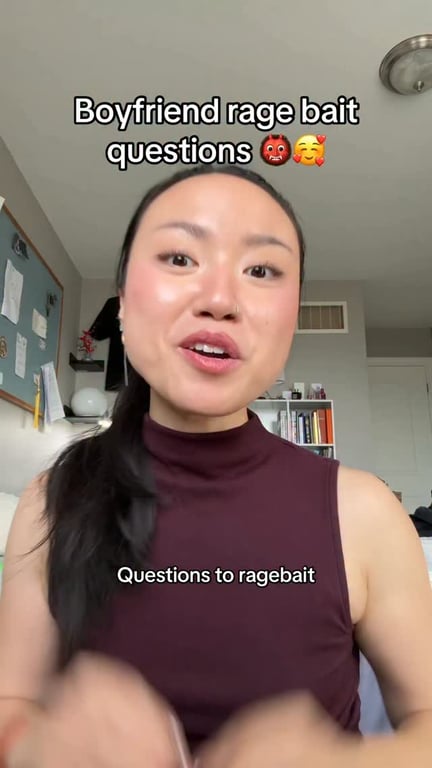 Instagram post by @wendylikestostudy: ASK HIM THESE THE NEXT TIME HE RAGE BAITS YOU 👹🥰 and remember to save this so you don’t 
