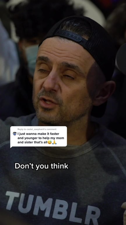 TikTok post by @garyvee: Reply to @castel_saephanh Success too soon often comes at a price ..Find your balance of y