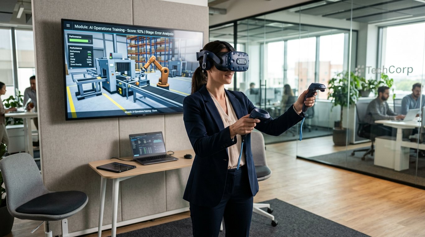 what is ai-driven immersive training and simulation for enterprise learning - Hero image f