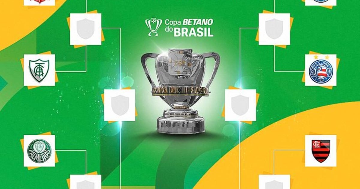 CBF sorteia confrontos das quartas de final da Copa do Brasil 2023