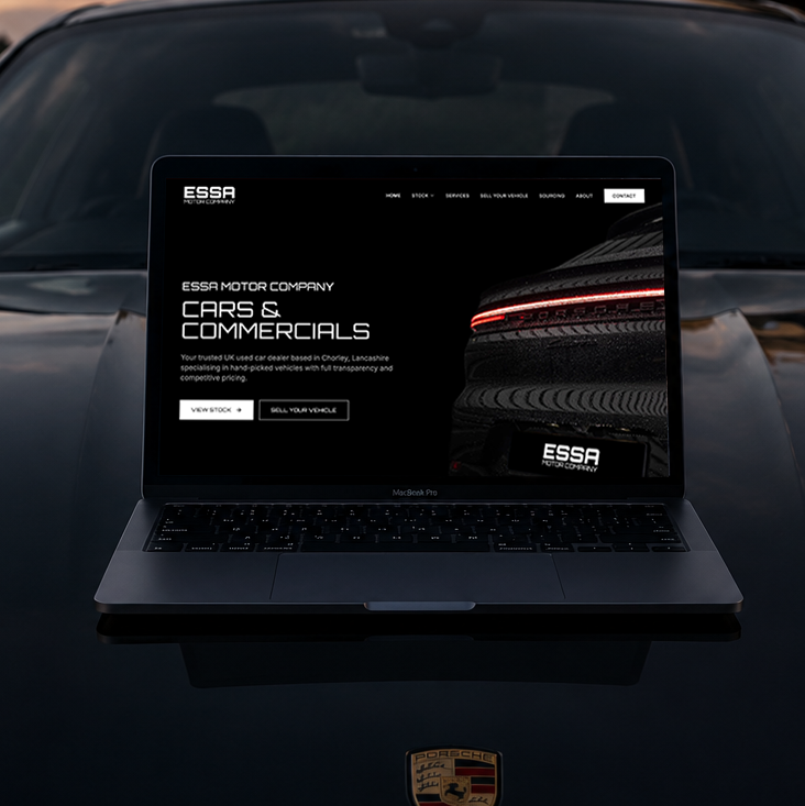 Websites project for Essa Motor Company by Rob Farrelly