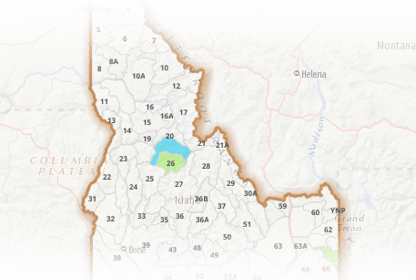 Idaho Map