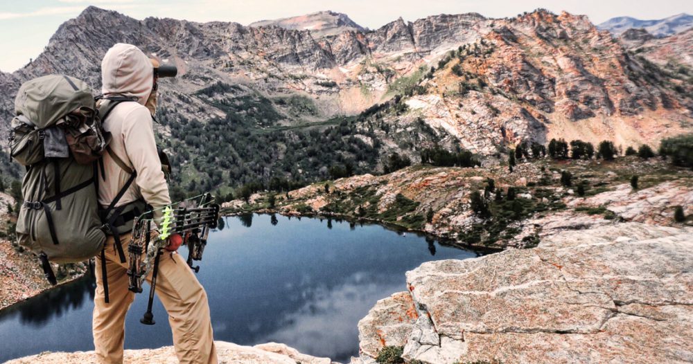 To hunt the backcountry you have to carry everything on your backedit.