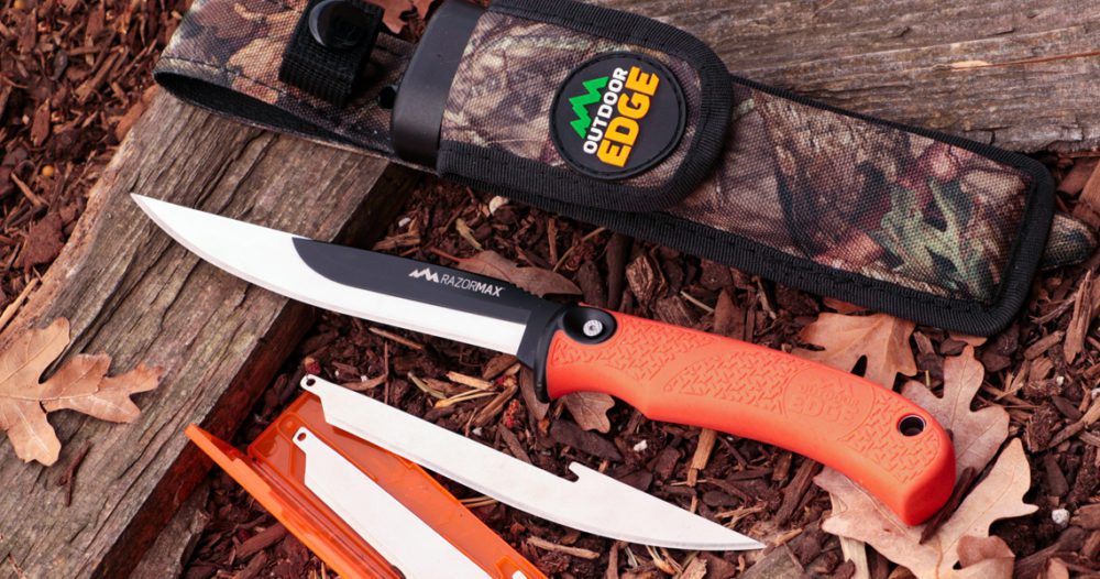 Knife with sheath Crop