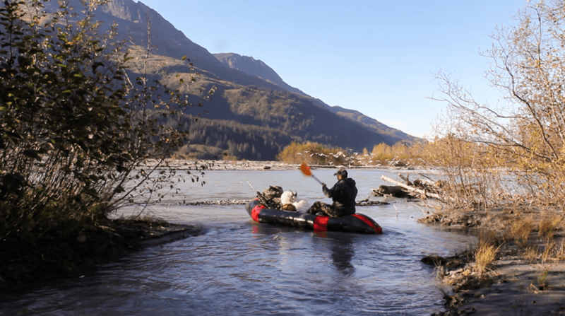 Magical moment on the river.