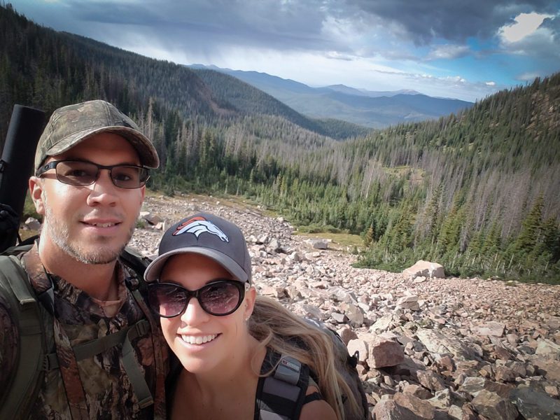 BrandonGrebe_Abby and I summer scouting trip