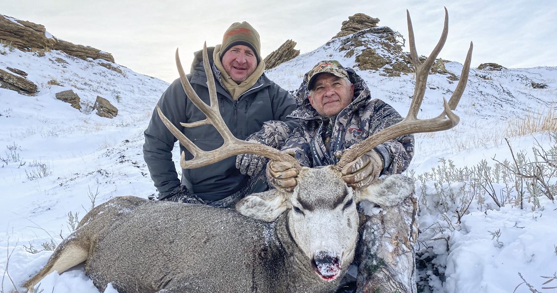 2020 Mule Deer Hunt Winner Ricky Bobbit