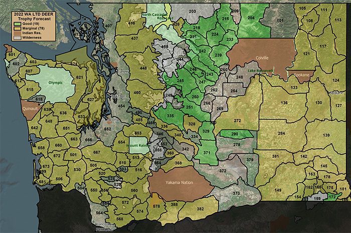 2022 WA Ltd Deer Trophy Forecast