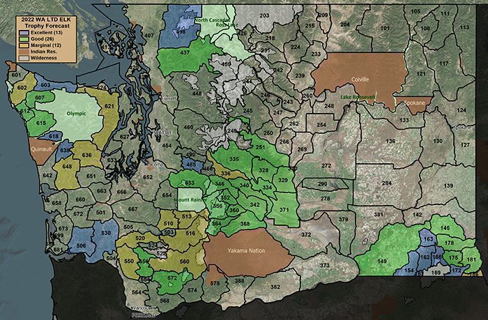 2022 WA Ltd Elk Trophy Forecast