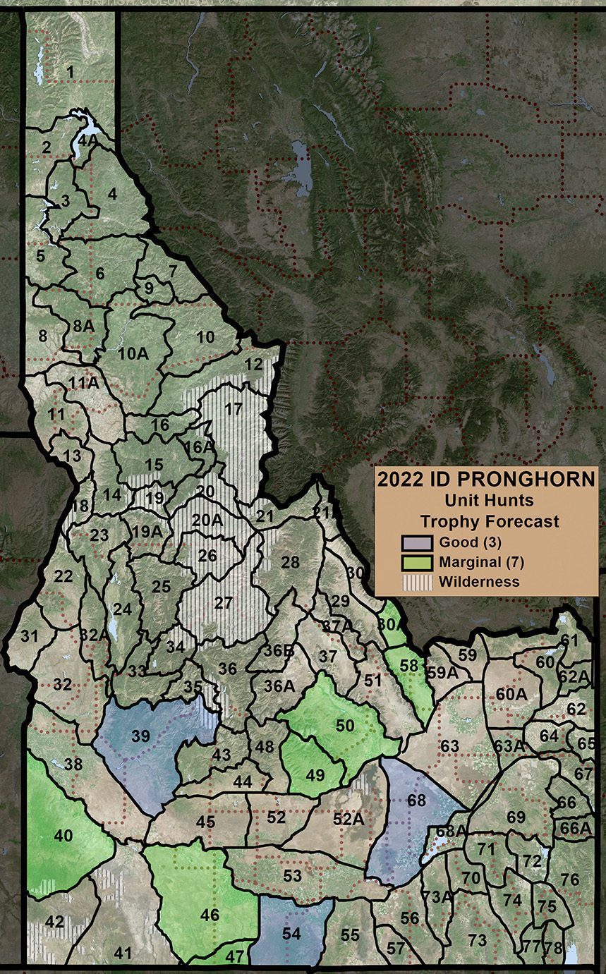 2022 ID PRONGHORN Trophy Forecast