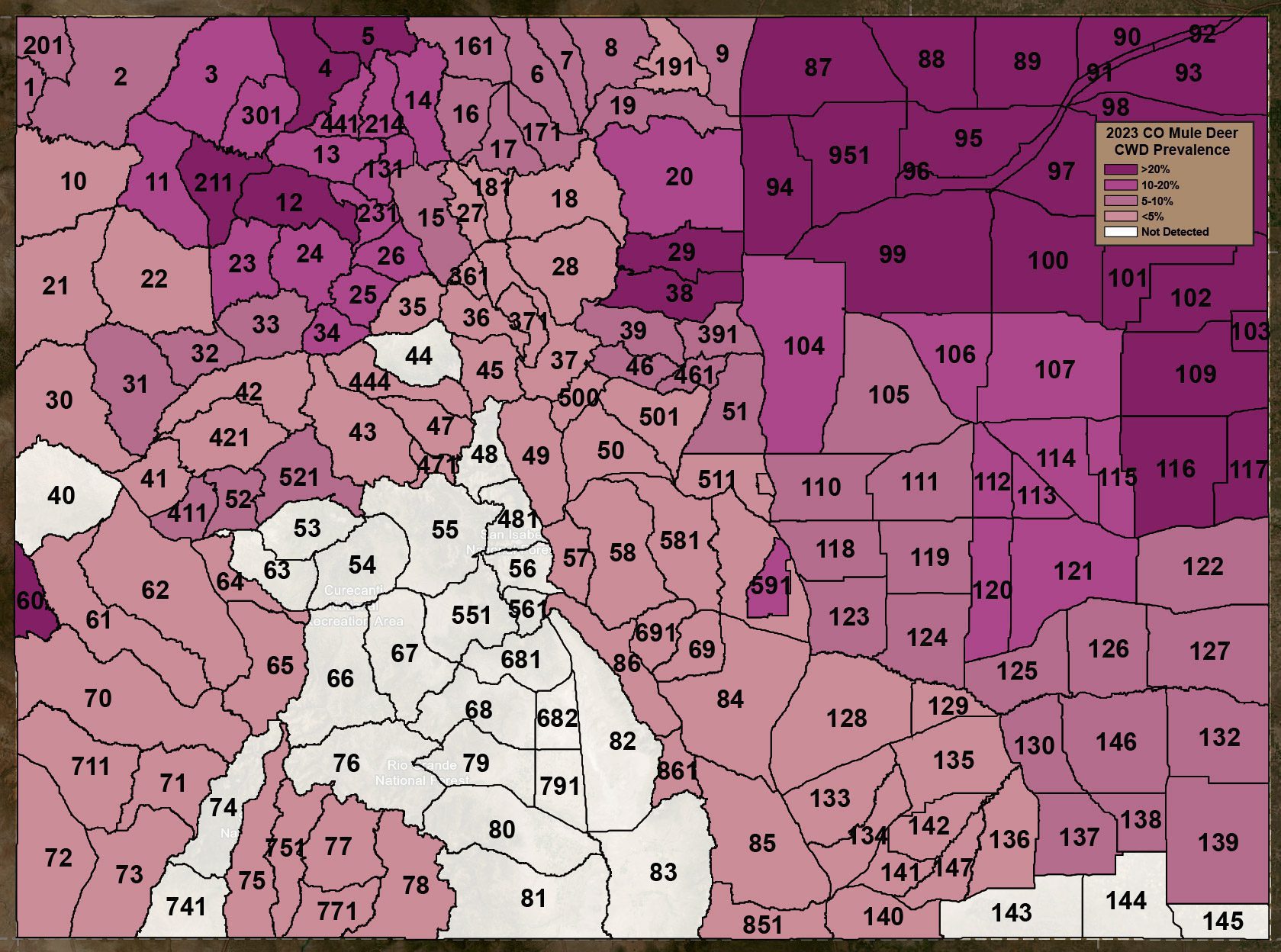 2023 CO MD CWD Prevalence