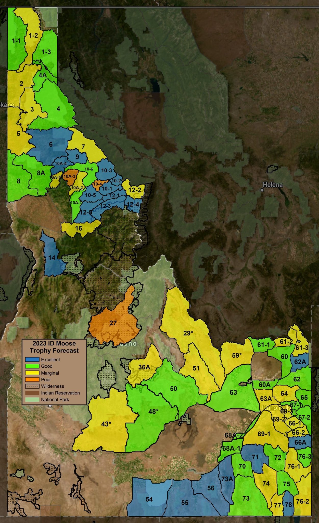 ID Moose Trophy Forecast