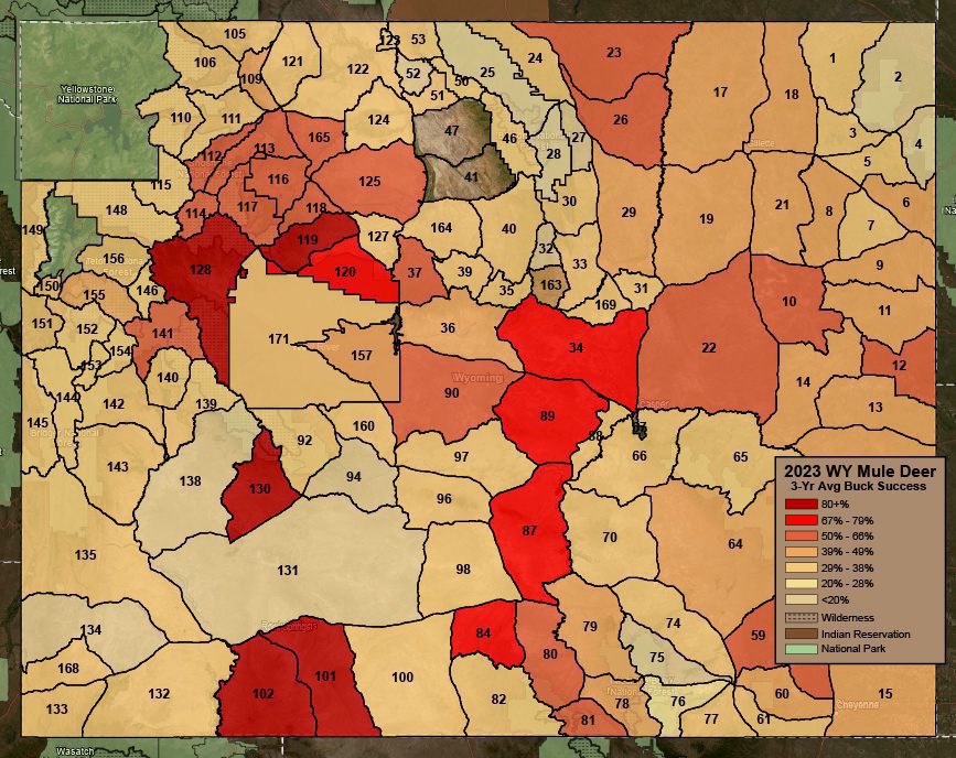 WY Deer 3-yr Avg