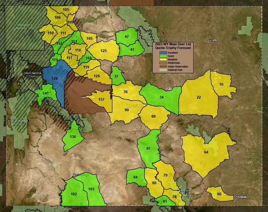 WY Deer Trophy Forecast-LtdQuota