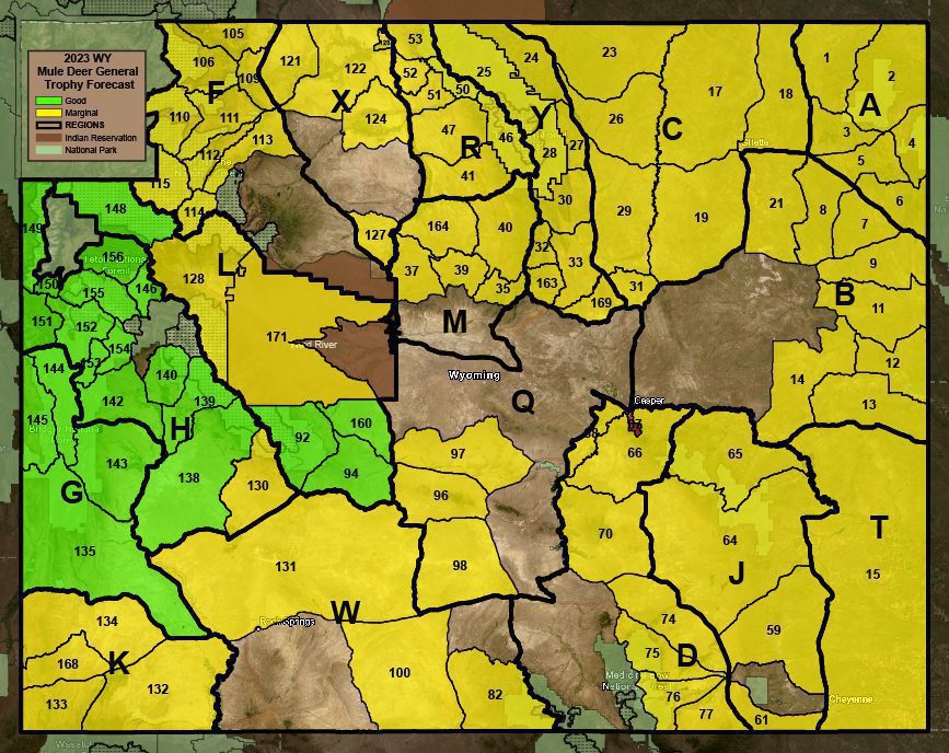 WY Deer Trophy Forecast_General
