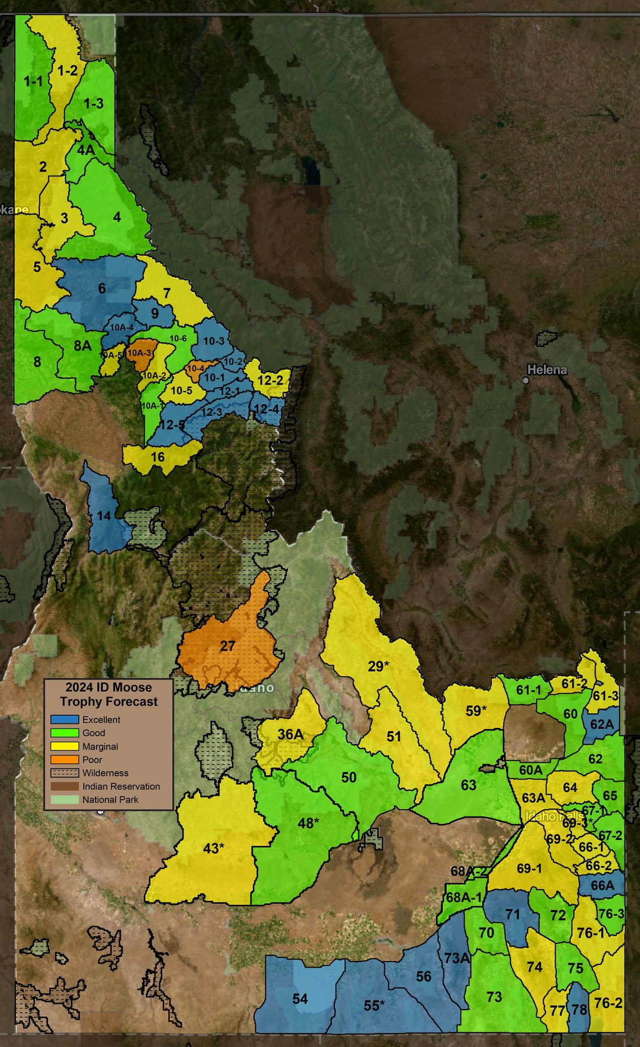 2024 ID Moose Trophy Forecast