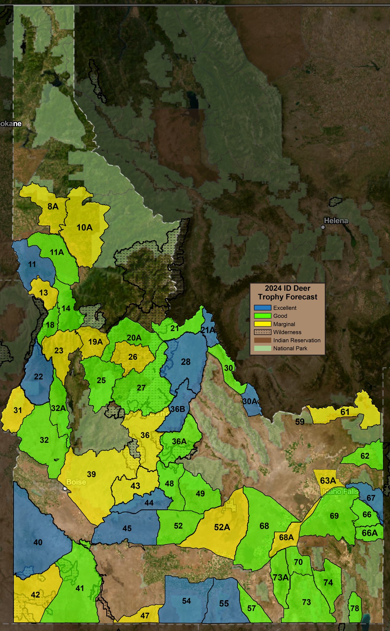 ID Deer Trophy Forecast