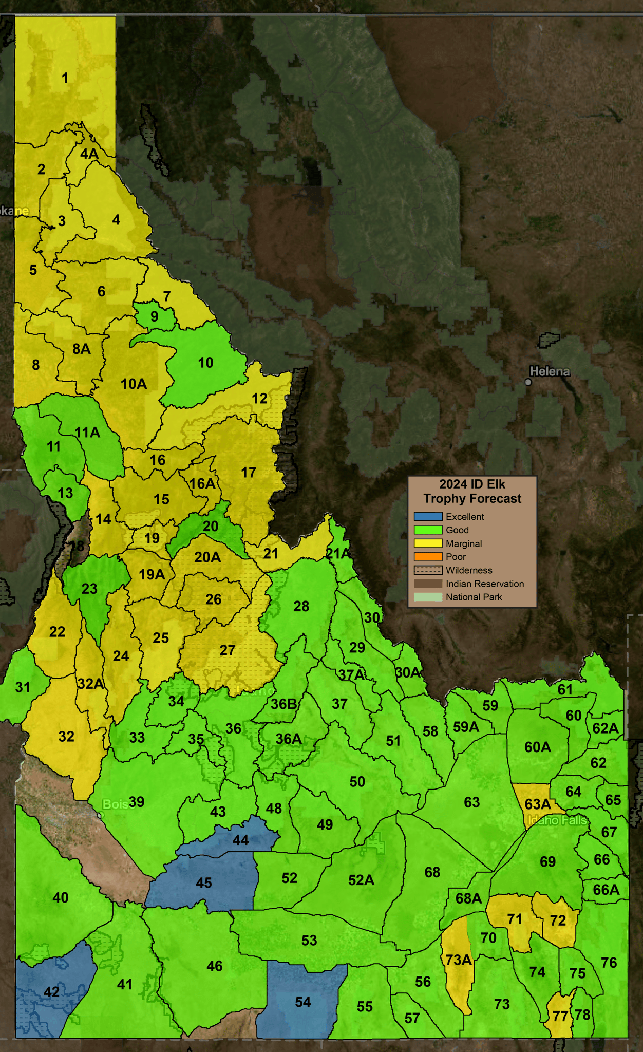 ID Elk Trophy Forecast