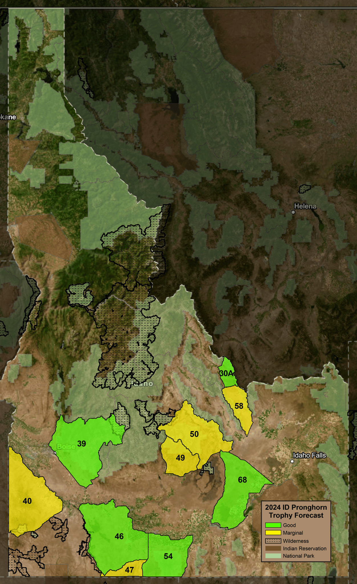 ID Pronghorn Trophy Forecast
