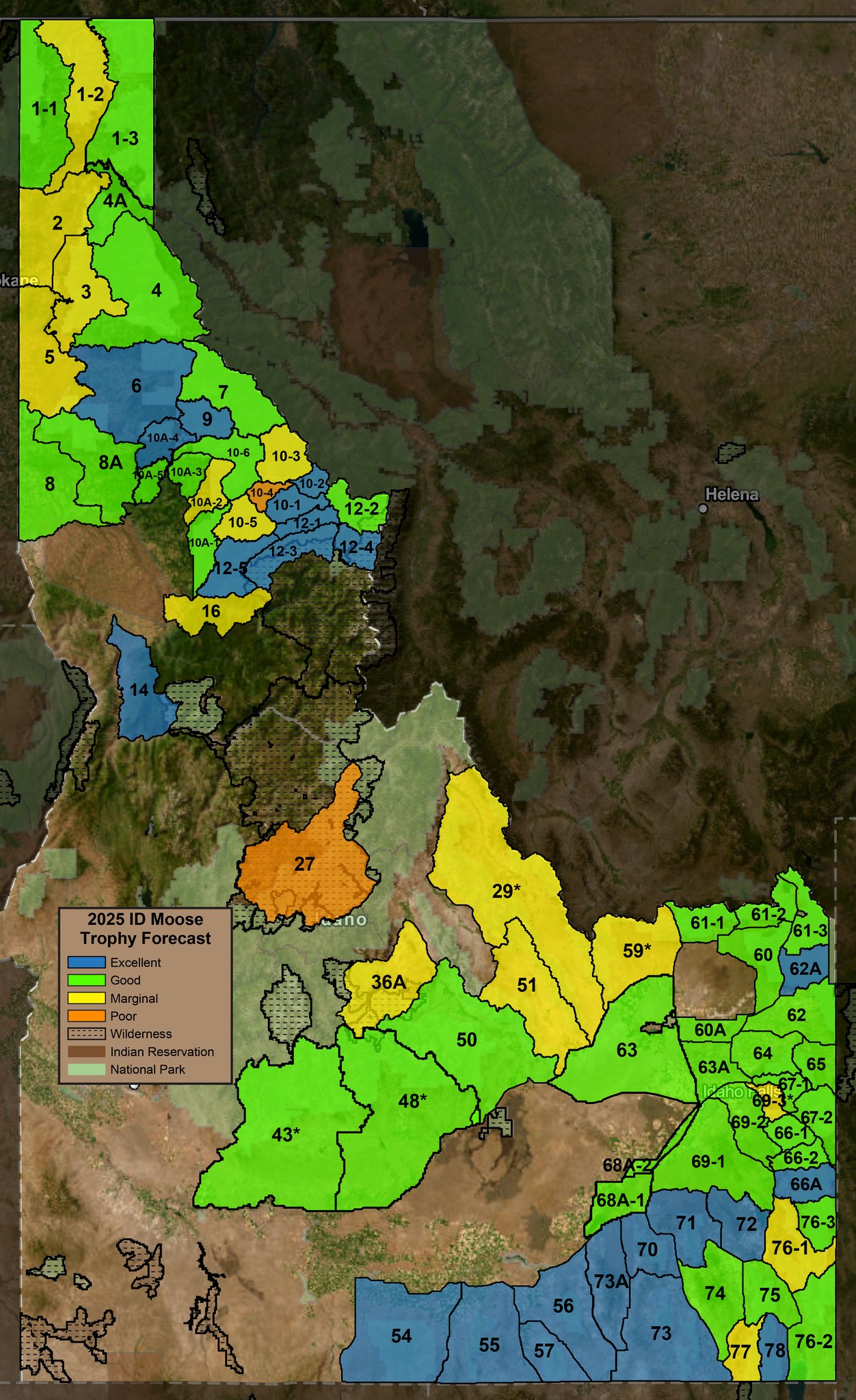 2025 ID Moose Trophy Forecast