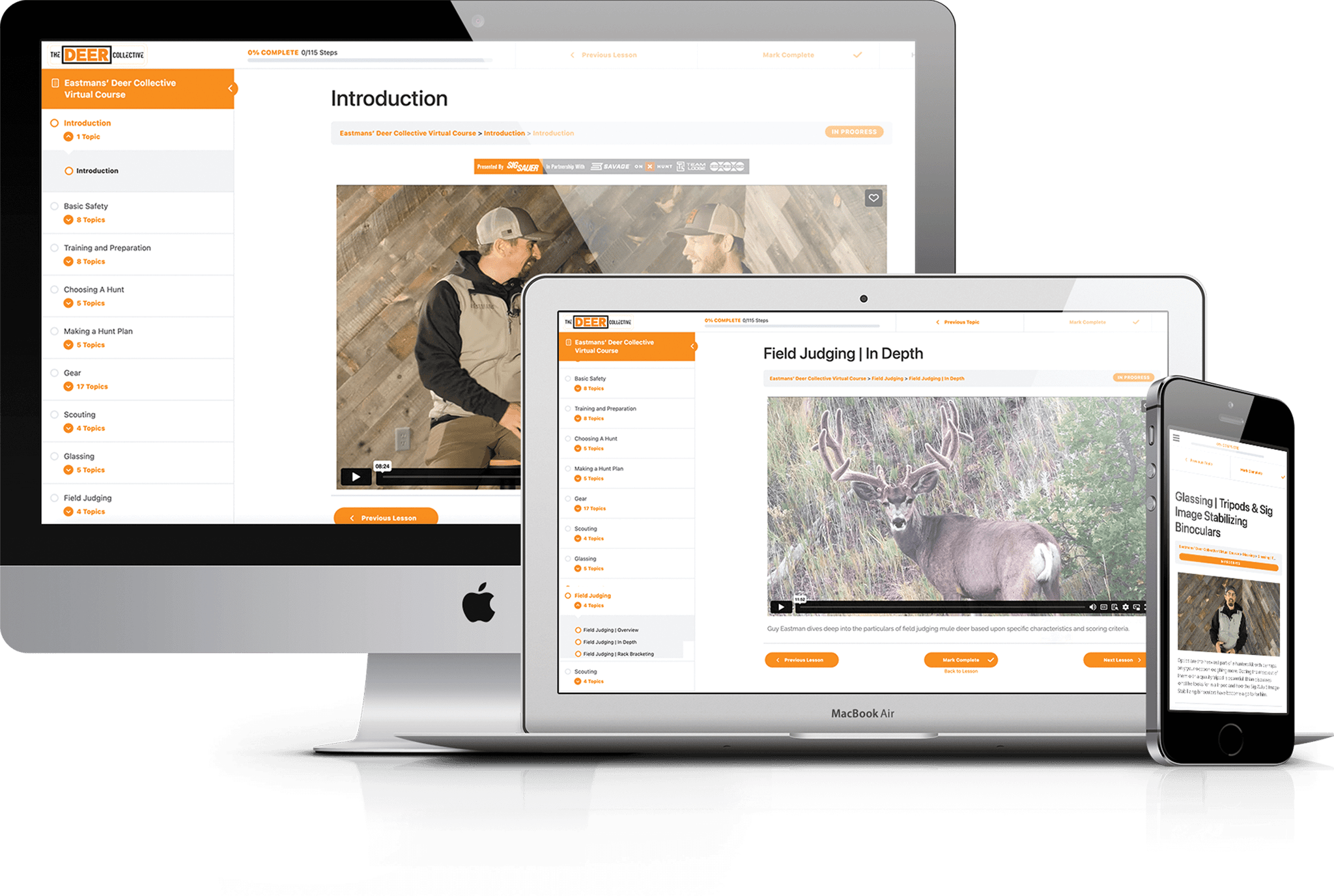 Eastmans Deer Collective Elite Membership Screen