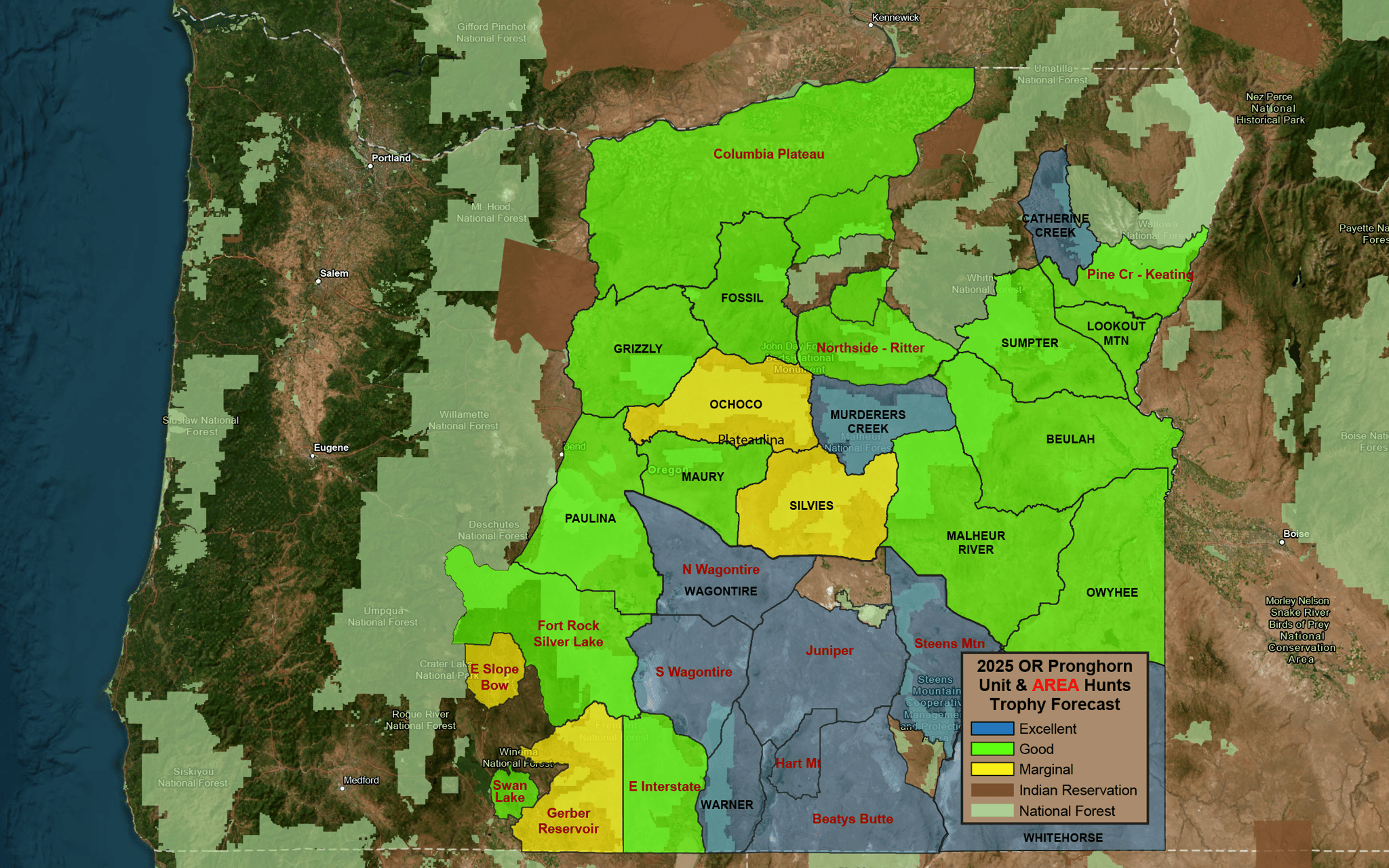 2025 OR Pronghorn Ltd Units Areas