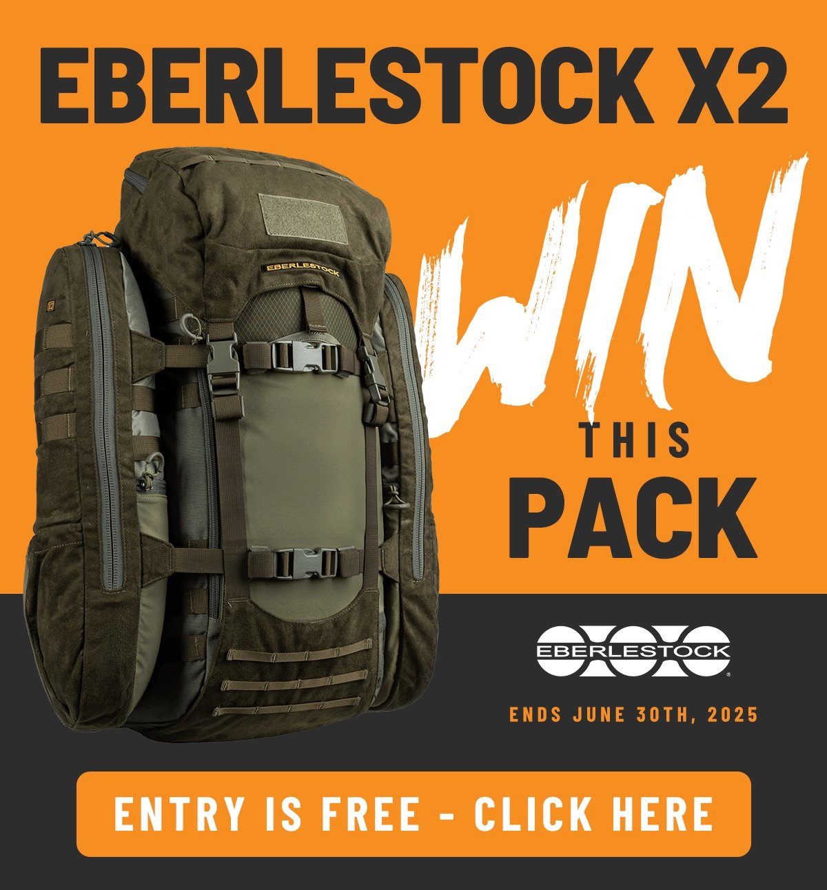 Eastmans Eberlestock X2 Giveaway 2025 Popup copy